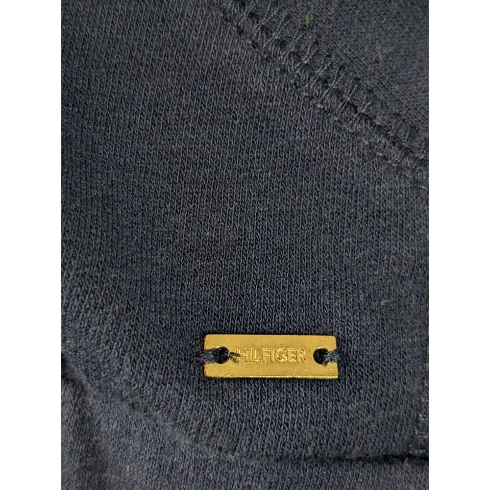 Tommy Hilfiger Womens Jacket  Size S Hooded Nautical‎ Cotton Blend Blue - Picture 2 of 11